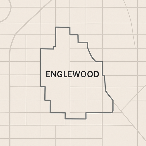 englewood map, co
