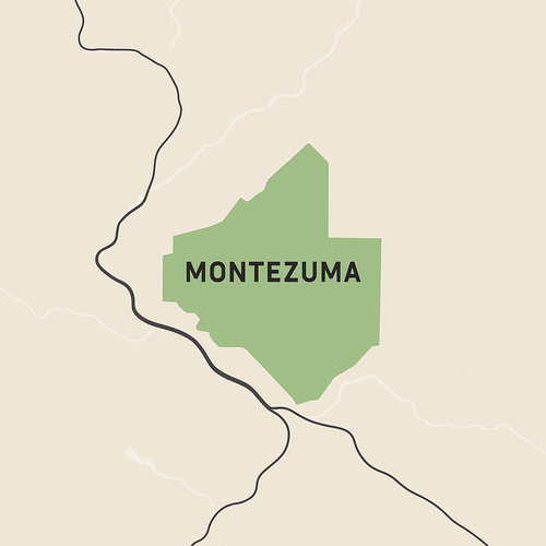 map of montezuma, co