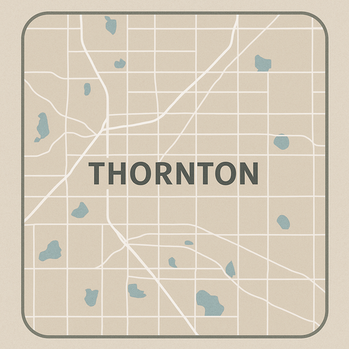 map of thornton, co